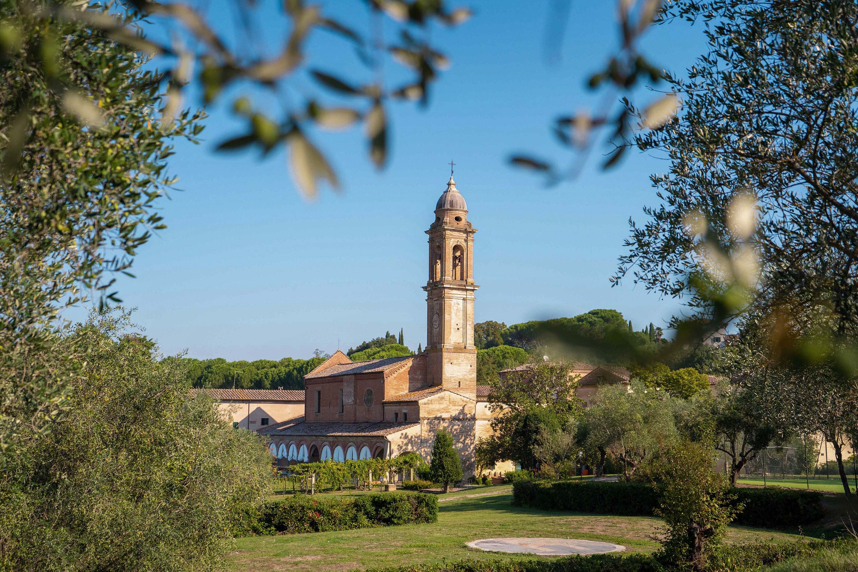 Common areas of La Certosa di Maggiano, petfriendly hotel Siena